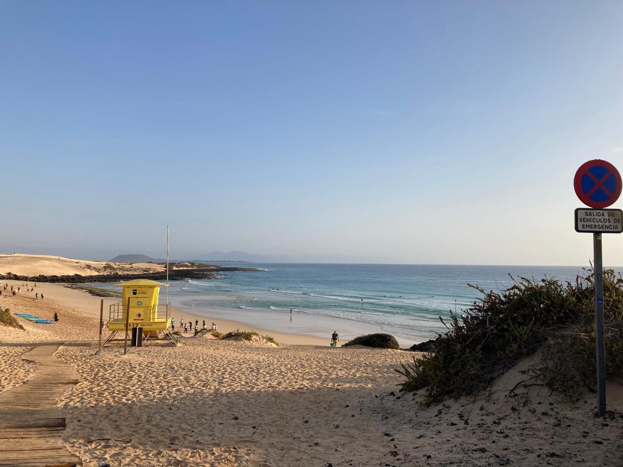 Beach House With The Heated Pool Next To Rocky Point Corralejo Exterior foto